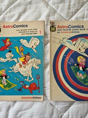 AstroComics - Vintage 1970's American Airlines Comic Books by Harvey Comics